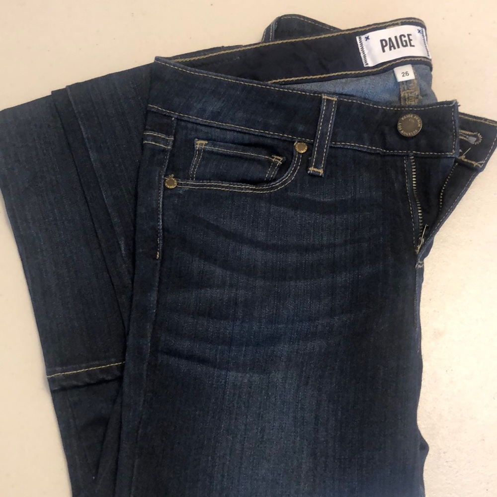 Paige Blue Denim Jeans